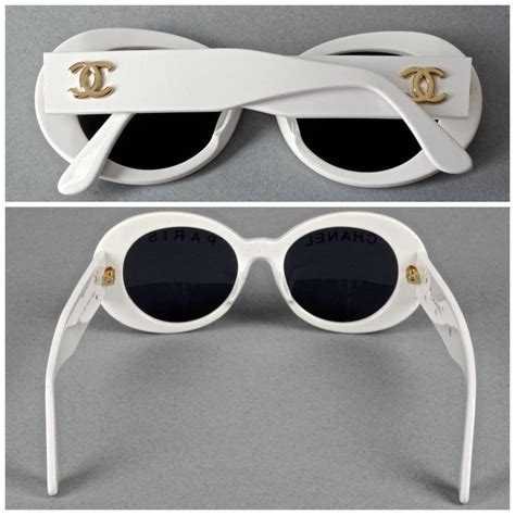 rare iconic vintage chanel paris sunglasses